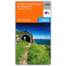 MAP,O/S Lower Tamar Valley Explorer 2.5in